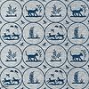 Dooley behang-Thibaut-Navy-Rol-Selected Wallpapers-Interiors