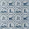 Dooley behang-Thibaut-Navy-Rol-Selected Wallpapers-Interiors