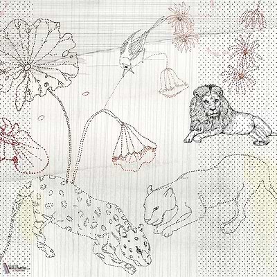 Dots wallpaper-Wall & Deco-01-d.ecodura Texture-M2-Selected Wallpapers-Interiors