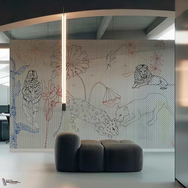 Dots wallpaper-Wall & Deco-Selected Wallpapers-Interiors