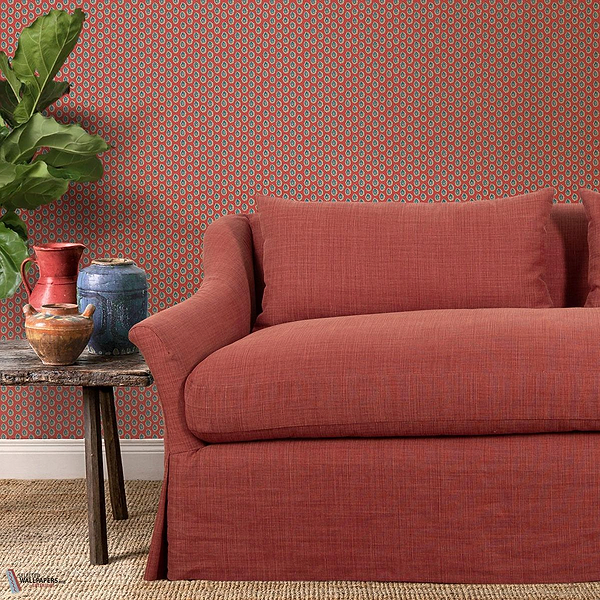 Dotty behang-GP&J Baker-Selected Wallpapers-Interiors