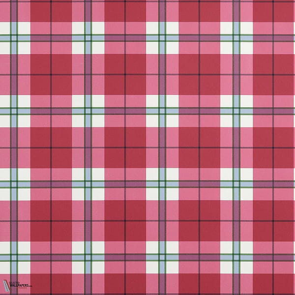 Douglas Plaid behang-Thibaut-wallpaper-tapete-Red-Rol-Selected-Wallpapers-Interiors