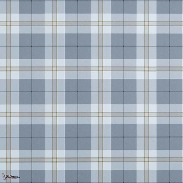 Douglas Plaid behang-Thibaut-wallpaper-tapete-Light Blue-Rol-Selected-Wallpapers-Interiors