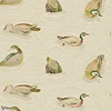 Duck Pond behang-Mulberry-wallpaper-tapete-Emerald/Stone-Rol-Selected-Wallpapers-Interiors