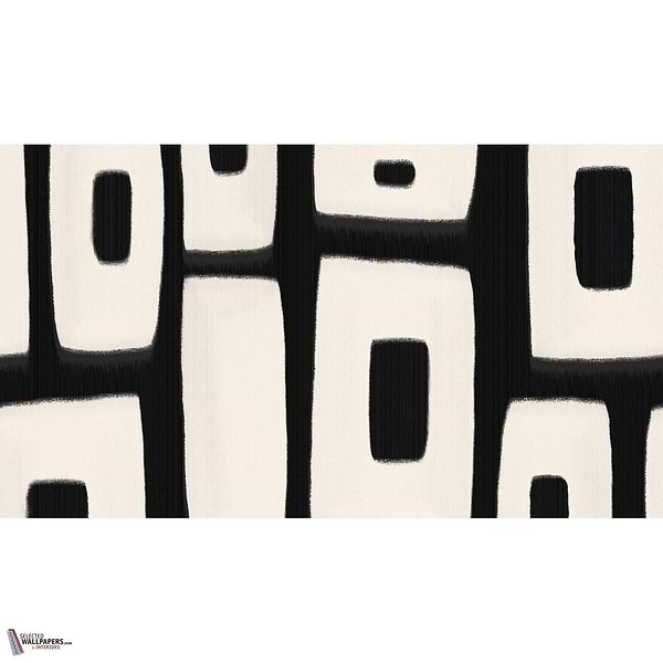 Ebony Harmony behang-behang-LondonArt-Selected Wallpapers & Interiors