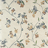 Edo Bloom behang-Anna French-Apricot and slate on pearl-Rol-Selected Wallpapers-Interiors