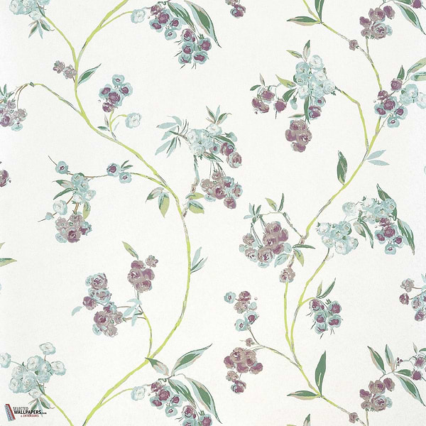 Edo Bloom behang-Anna French-Lavender on pearl-Rol-Selected Wallpapers-Interiors