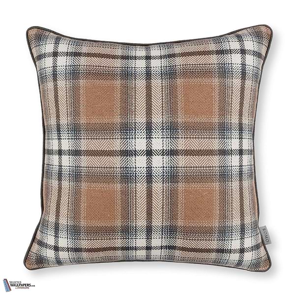 Elbury Kussen-Kussen-Romo-Kissen-Cushion-Ginger-50 x 50 cm-Selected Interiors