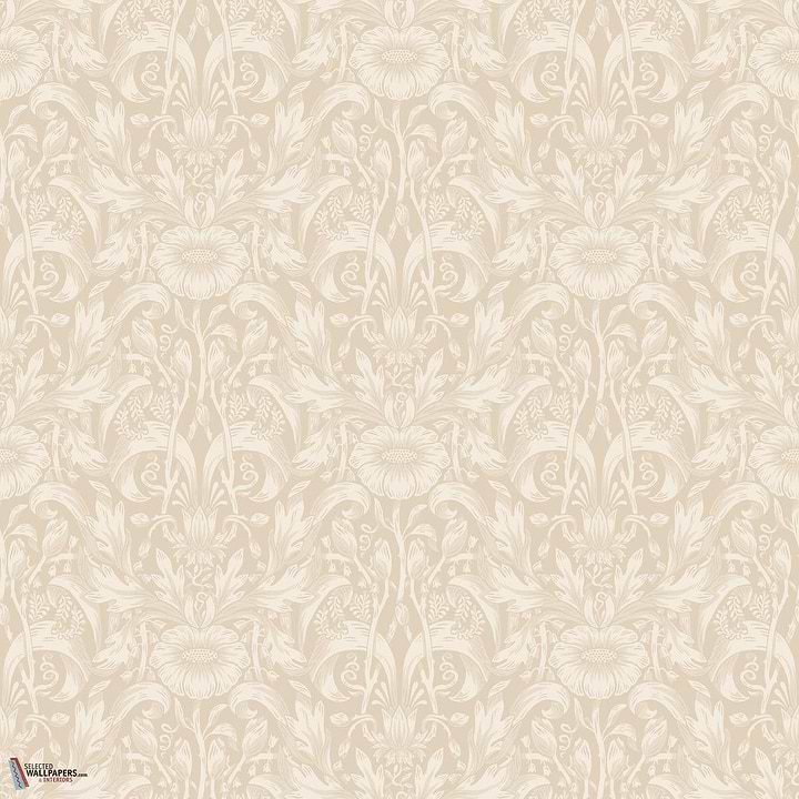 Emil behang-Sandberg-Beige-Rol-Selected Wallpapers-Interiors