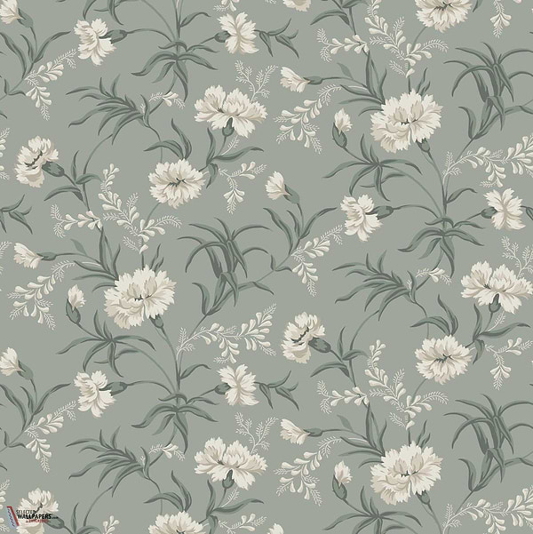 Emilie behang-Sandberg-Garden green-Rol-Selected Wallpapers-Interiors