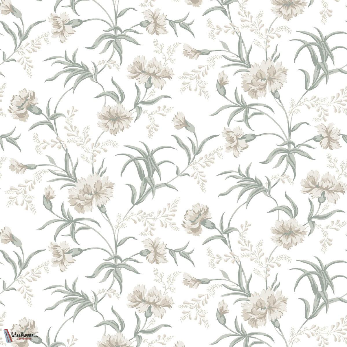 Emilie behang-Sandberg-Spring green-Rol-Selected Wallpapers-Interiors