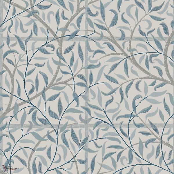 Emmie wallpaper-Sandberg-Misty Blue-Mattic-M2-Selected Wallpapers-Interiors