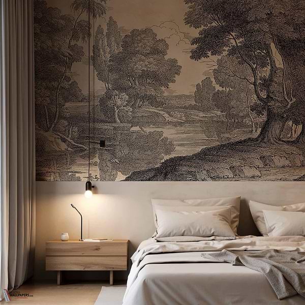 Engraving behang Coordonné-Coordonne-Selected Wallpapers-Interiors