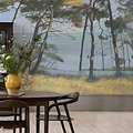 Entre les Pins behang-Les Dominotiers-Selected Wallpapers-Interiors