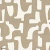 Entrelacs stof-Casamance-Beige-Meter (M1)-Selected-Wallpapers-Interiors