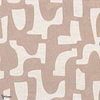 Entrelacs stof-Casamance-Rose Poudre-Meter (M1)-Selected-Wallpapers-Interiors