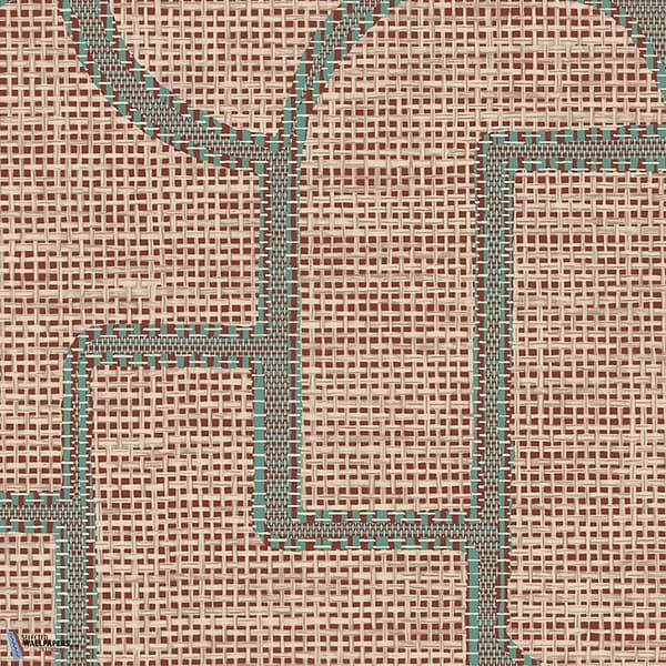 Esparto Ibérico-Arte-wallpaper-behang-Tapete-wallpaper-Terra Teal-Rol-Selected Wallpapers