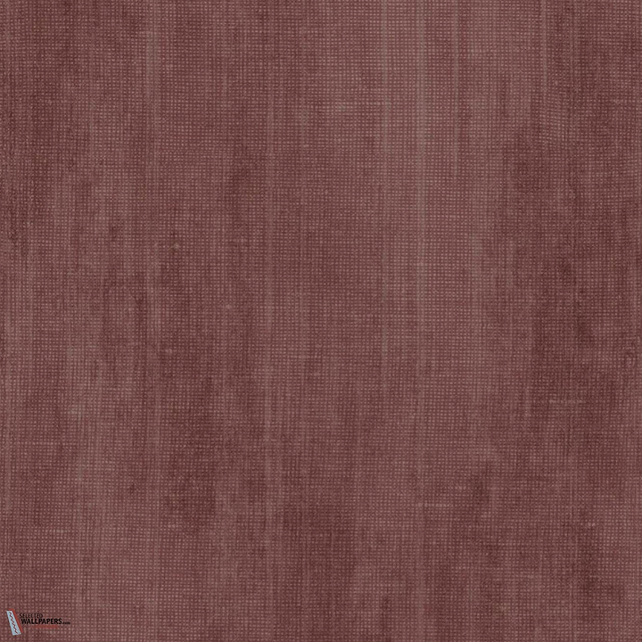 Washed Linen behang-behang-Arte-Maroon-Rol-Selected Wallpapers &amp; Interiors