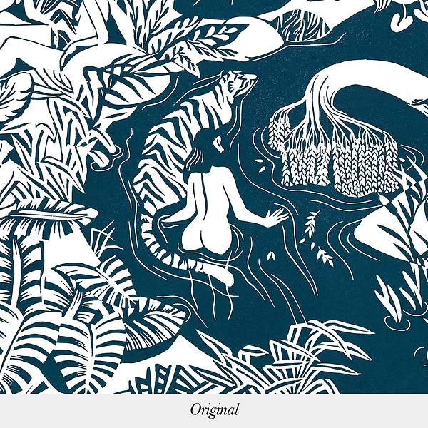 Eternelles Sur Mesure-Isidore Leroy-wallpaper-behang-Tapete-wallpaper-Original-Non Woven-Selected Wallpapers