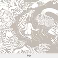 Eternelles Sur Mesure-Isidore Leroy-wallpaper-behang-Tapete-wallpaper-Beige-Non Woven-Selected Wallpapers