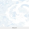 Eternelles Sur Mesure-Isidore Leroy-wallpaper-behang-Tapete-wallpaper-Blue Pastel-Non Woven-Selected Wallpapers