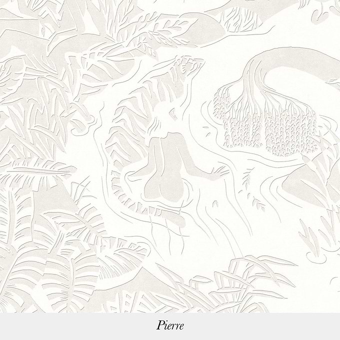 Eternelles Sur Mesure-Isidore Leroy-wallpaper-behang-Tapete-wallpaper-Pierre-Non Woven-Selected Wallpapers