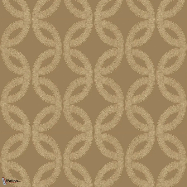 Etienne behang-Casamance-Praline/Dore-Rol-Selected Wallpapers-Interiors