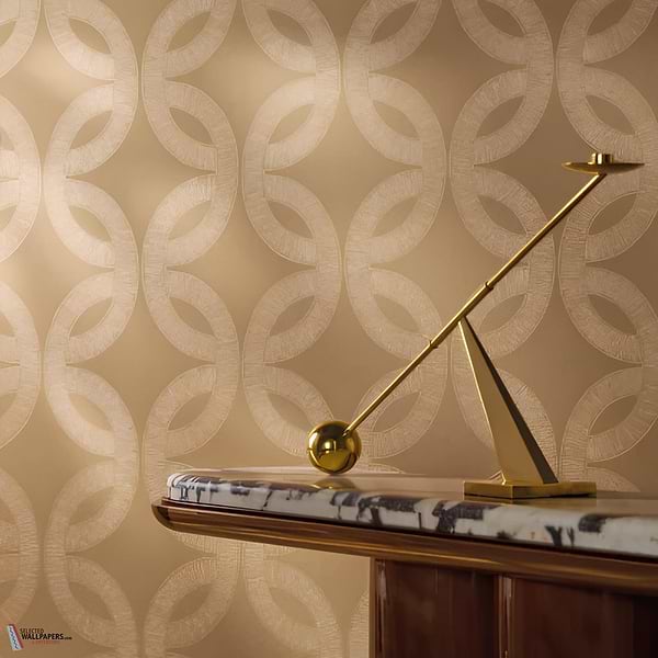 Etienne behang-Casamance-Selected Wallpapers-Interiors