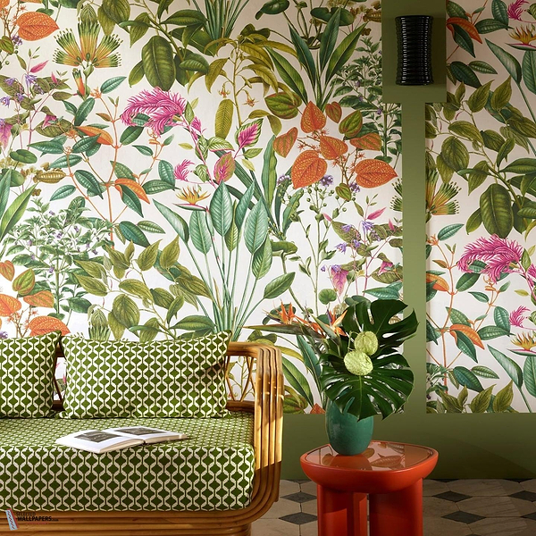 Fantaisie Tropicale behang-Pierre Frey-Selected Wallpapers-Interiors