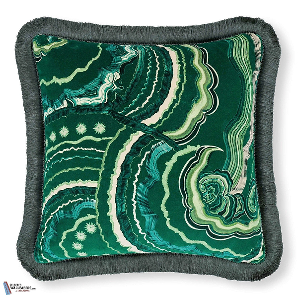 Fantasia Kussen-Kussen-Romo-Kissen-Cushion-Malachite-50 x 50 cm-Selected Interiors
