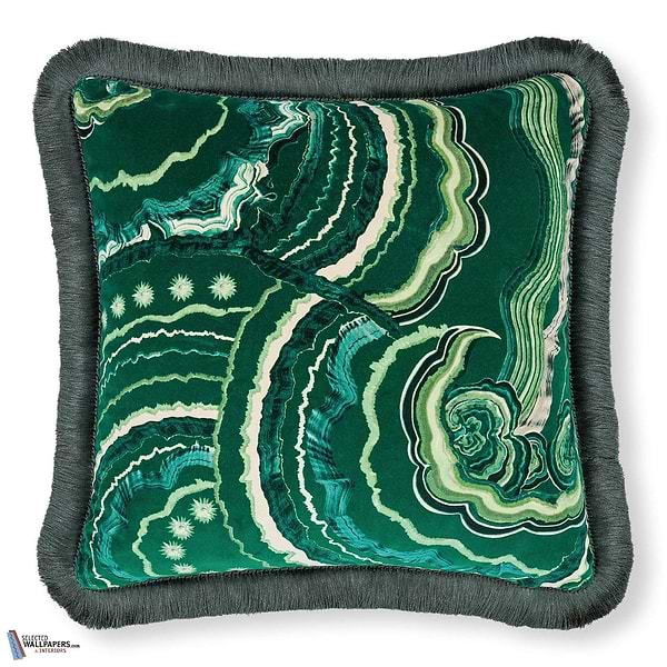 Fantasia Kussen-Kussen-Romo-Kissen-Cushion-Malachite-50 x 50 cm-Selected Interiors