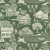 Farmingdale behang-Anna French-Green-Rol-Selected Wallpapers-Interiors