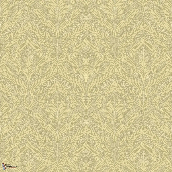 Felix behang-Casamance-Amande/Nacre-Rol-Selected Wallpapers-Interiors