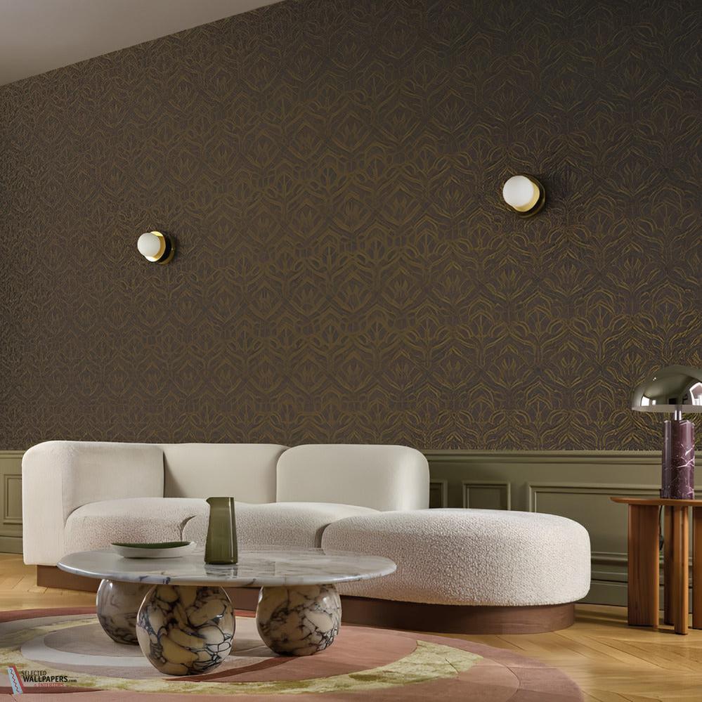 Felix behang-Casamance-Selected Wallpapers-Interiors