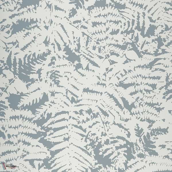 Fern behang-Little Greene-Sage blue-Rol-Selected Wallpapers-Interiors