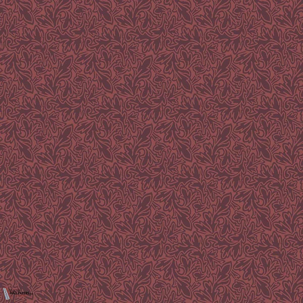 Feuille-Behang-Tapete-Farrow & Ball-Eating Room Red-Rol-BP4904-Selected Wallpapers