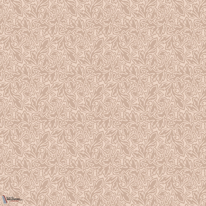 Feuille behang-Behang-Farrow & Ball-Red-Rol-Selected Wallpapers &amp; Interiors