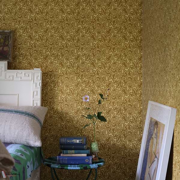 Feuille behang-Behang-Farrow & Ball-Selected Wallpapers & Interiors