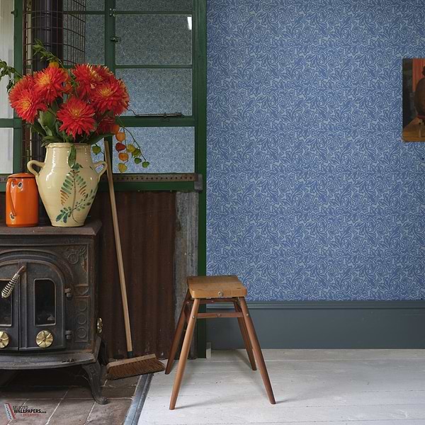 Feuille behang-Behang-Farrow & Ball-Selected Wallpapers & Interiors