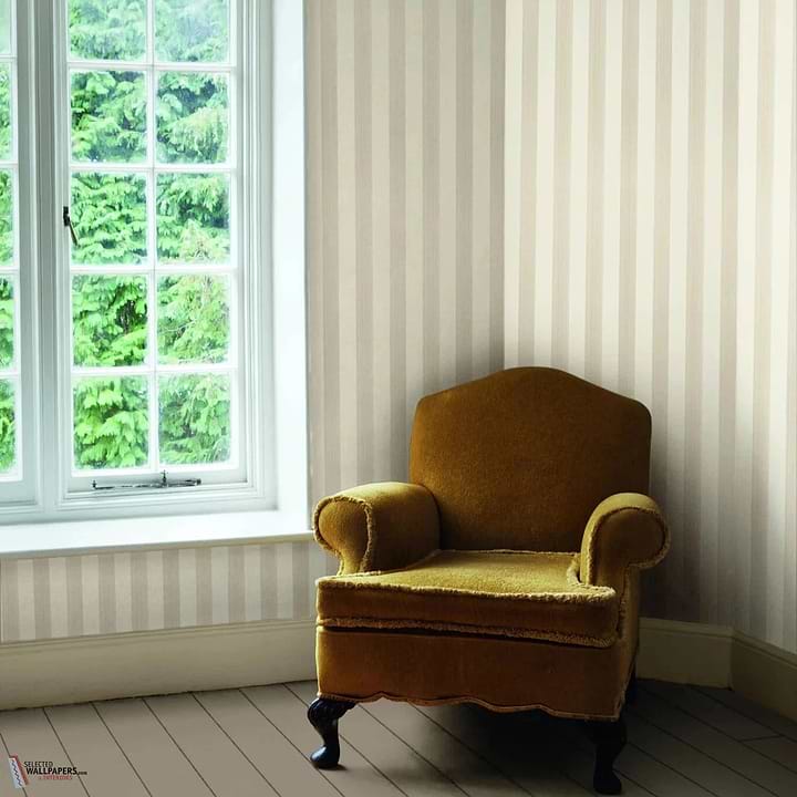 Five Over Stripe behang-Behang-Farrow & Ball-Selected Wallpapers &amp; Interiors