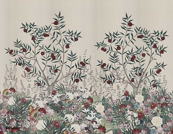 Fleurs Magiques-LondonArt-E-RAW-S120M-Selected-Wallpapers-Interiors