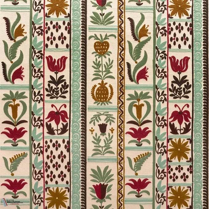 Fleurs de Lumiere behang-Pierre Frey-Lagon-Rol-Selected Wallpapers-Interiors