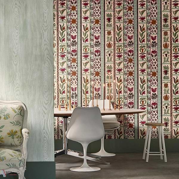 Fleurs de Lumiere behang-Pierre Frey-Selected Wallpapers-Interiors