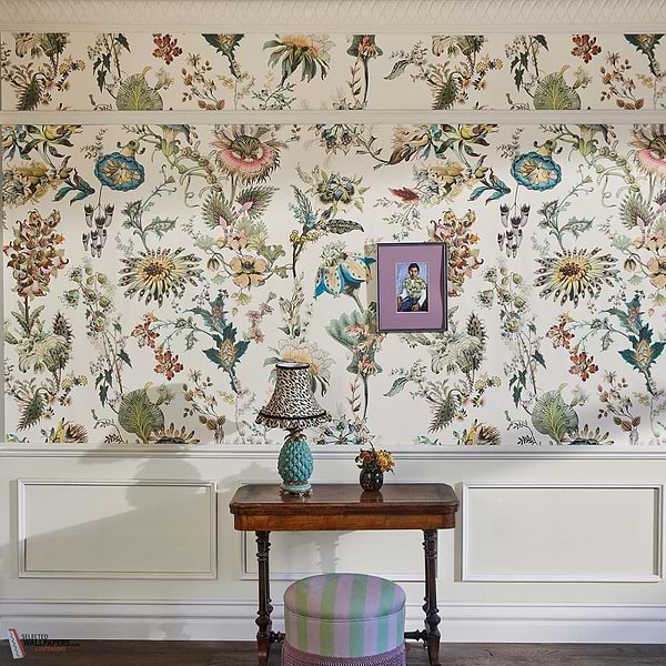 Flora Fantasia behang-House of Hackney-wallpaper-tapete-Selected-Wallpapers-Interiors