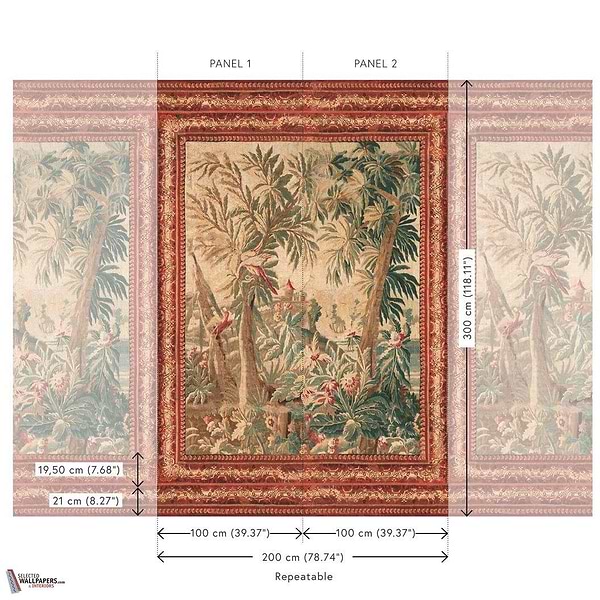 Floraison behang-Arte-Selected Wallpapers-Interiors