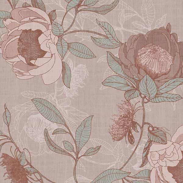 Floral Rhythm-Behang-Tapete-Inkiostro Bianco-1-Vinyl 68 cm-INKTANH2301-Selected Wallpapers