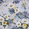 Floral Serenade behang-1838 wallcoverings-Sky-Rol-Selected Wallpapers-Interiors