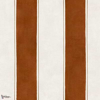 Florentine Stripe wallpaper-Coordonné-Coffee-Non Woven-Roll-Selected Wallpapers-Interiors