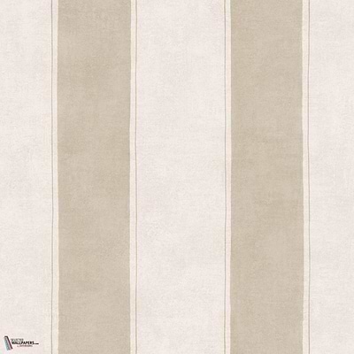 Florentine Stripe wallpaper-Coordonné-Stone-Non Woven-Roll-Selected Wallpapers-Interiors