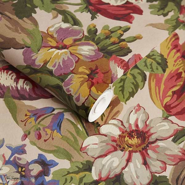 Florescence behang-House of Hackney-wallpaper-tapete-Selected-Wallpapers-Interiors